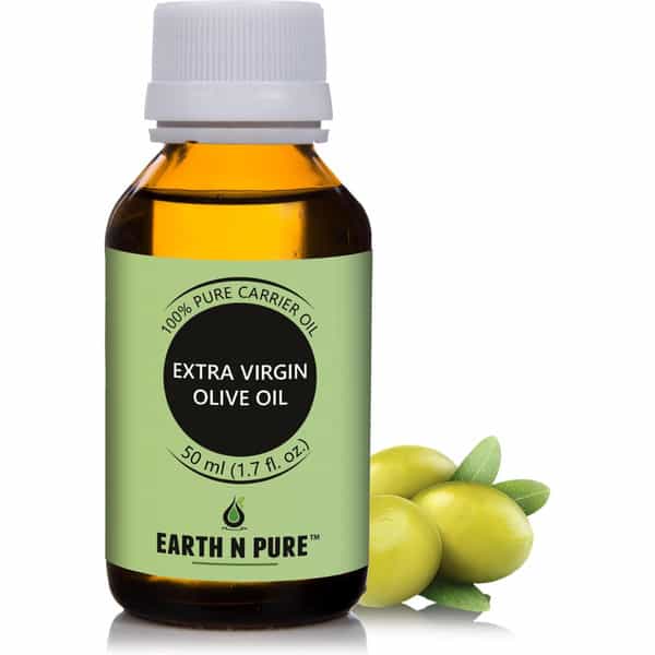 Earth N Pure Extra Virgin Olive Oil 100% Natural & Therapeutic Grade (50 Ml) (50 Ml)