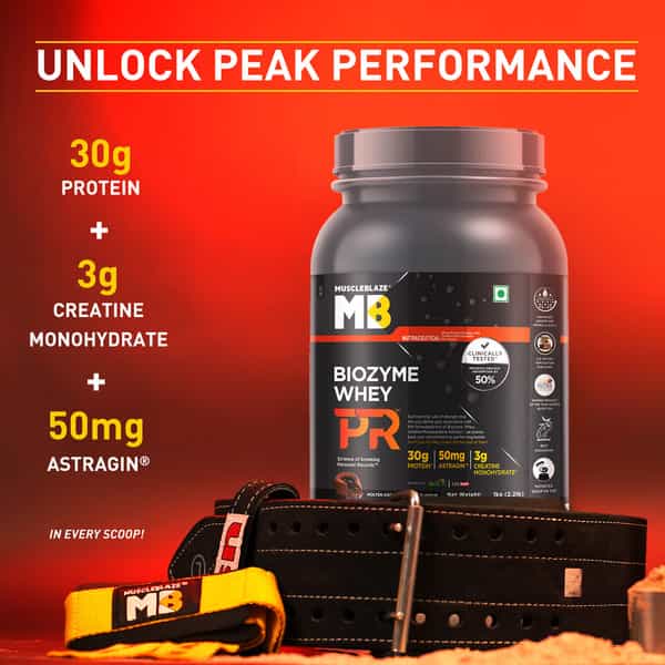 Muscleblaze Biozyme Whey Protein Pr | Molten Chocolate Cake | 1Kg