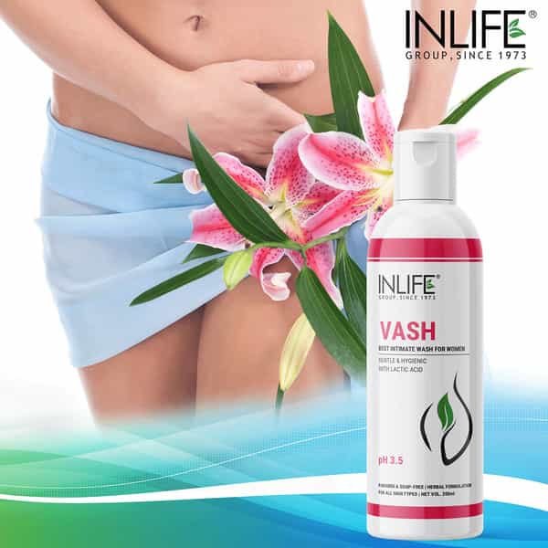Inlife Vash(V)-Vaginal Wash (200Ml)Best Expert Product Feminine Personal Hygiene Intimate Cleansing