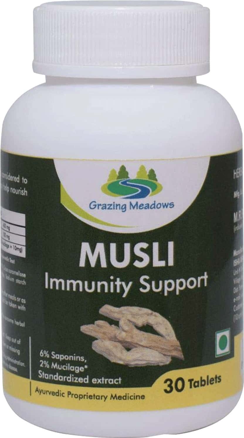 Buy GRAZING MEADOWS MUSLI TABLETS SAFED MUSLI 700 TABLETS(CHLOROPHYTUM ...