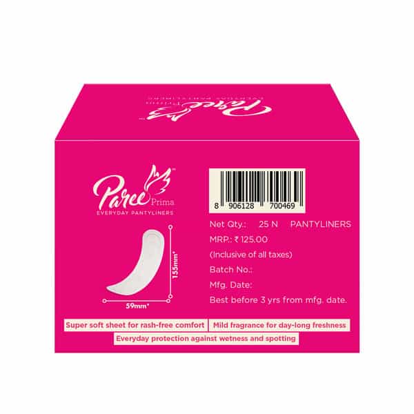 Prima By Paree Everyday Pantyliners (Pack Of 25)