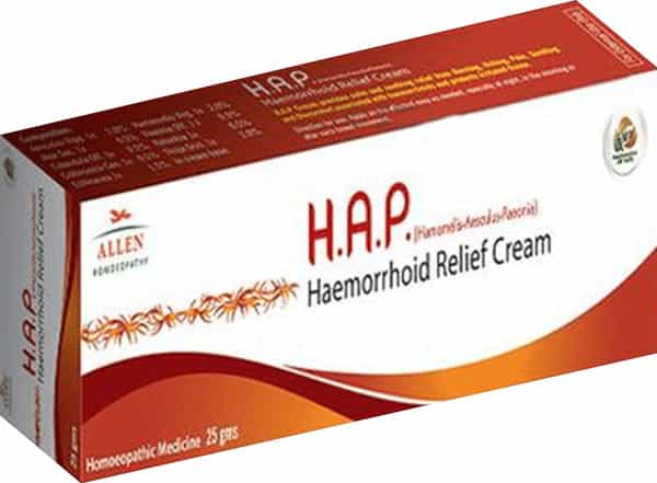 Allen Laboratories H.a.p Haemorrhoid Relief Cream 25Gm Pack Of 2