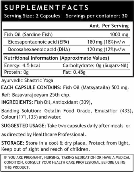 Inlife Fish Oil Capsule 60