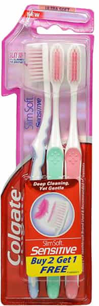 Colgate Slim Soft Tooth Brush ( Buy 3)