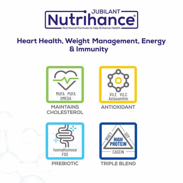 Jubilant Nutrihance Balanced With 50 Vital Nutrients (200 G Chocolate Flavour)