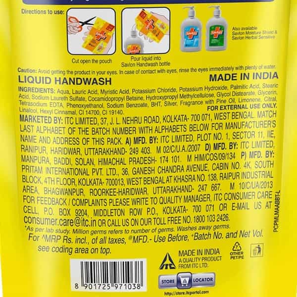Savlon Deep Clean Handwash Refill Of 175 Ml