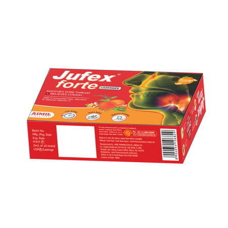 Aimil Jufex Forte Strip Of 12 Lozenges (Pack Of 3)
