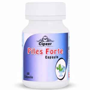 Cipzer Piles Forte 60 Capsules | Supports Anorectal Comfort| Digestion & Rectal Wellness