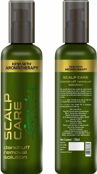 Keya Seth Aromatherapy Scalp Care Dandruff Removal Solution-120Ml