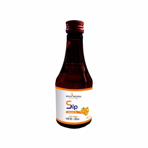 Kegan Wellness Sip Orange (Vitamin C) Bottle Of 100 Ml