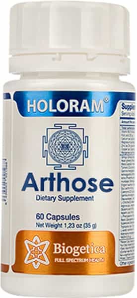 Biogetica Arthose (Joint Support Arthritis Pain) - 60 Capsules