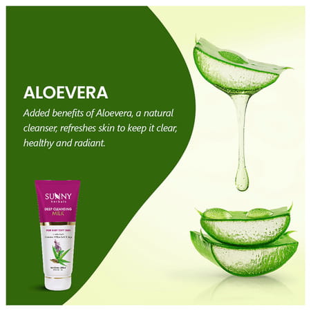 Baksons Deep Cleansing Milk With Aloevera 150 Ml