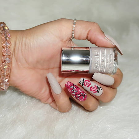 Debelle Gel Nail Polish Combo Set Of 5 Fuschia Rose 40 Ml (8 Ml Each) Gift For Women