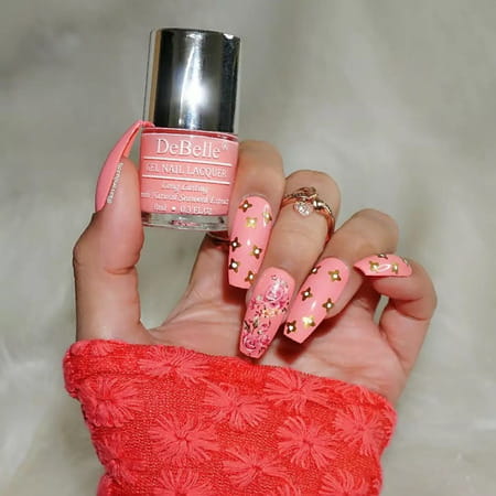 Debelle Gel Nail Polish Combo Set Of 5 Fuschia Rose 40 Ml (8 Ml Each) Gift For Women