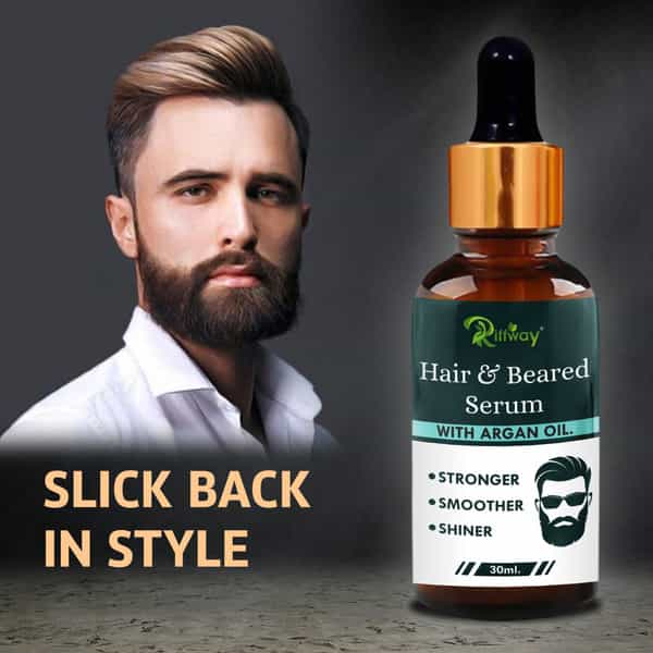 Hair & Beared Serum For Beard Growth | Mustache Hair Oil For Men 100% Ayurvedic 30 Ml
