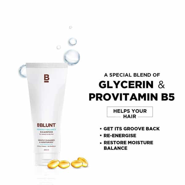 Bblunt Perfect Balance Shampoo For Normal To Dry Hair - 200 Ml