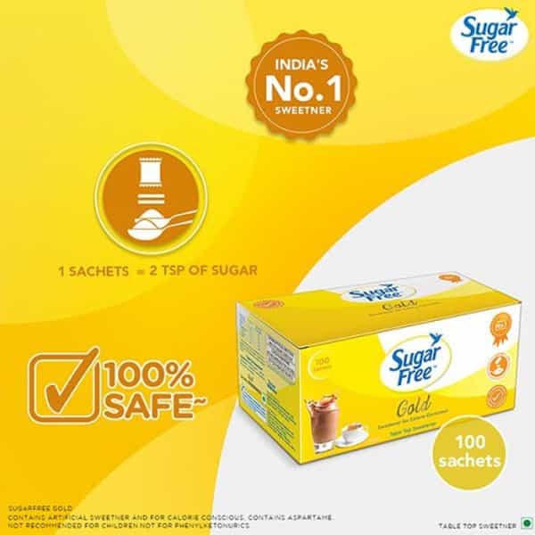 Sugar Free Gold Powder 100 X 0.75 G