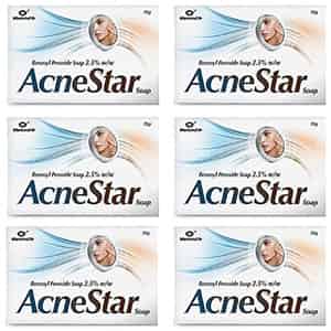 Acnestar 2.5% Soap 75gm (pack Of 6)