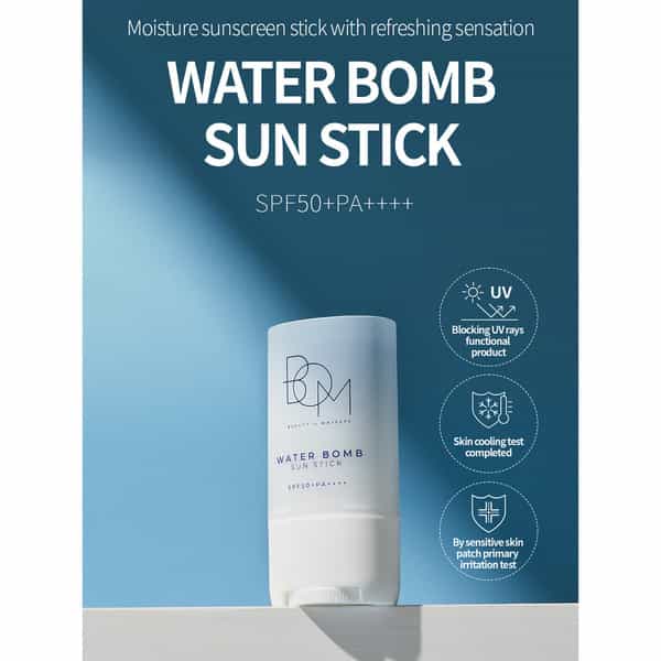 B.o.m Water Bomb Sun Stick - Bom Water Bomb Sun Stick - Uv Rays - 19G