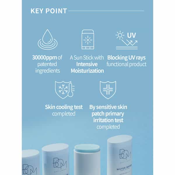 B.o.m Water Bomb Sun Stick - Bom Water Bomb Sun Stick - Uv Rays - 19G