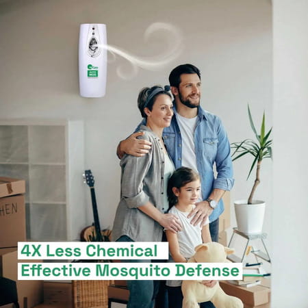 Hicare Automos Refill Pack Of 2 - India's 1St & Only Automatic Mosquito Repellent | 180 Ml