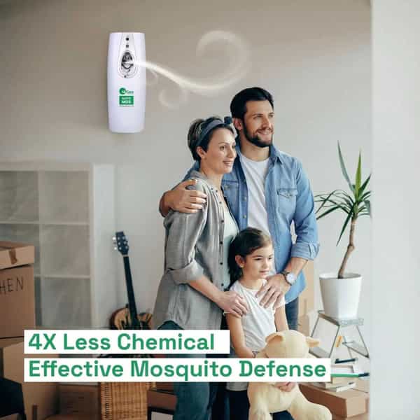 Hicare Automos Refill Pack Of 2 - India's 1St & Only Automatic Mosquito Repellent | 180 Ml