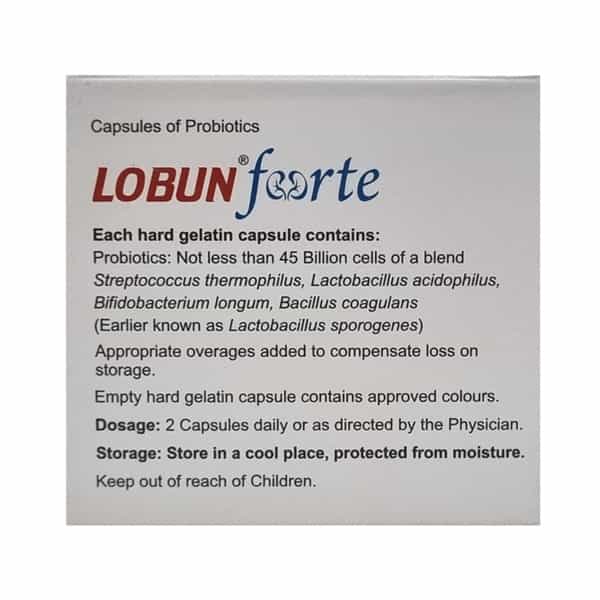 Lobun Forte Strip Of 12 Capsules