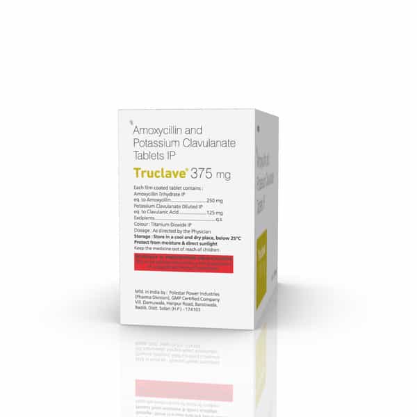 Truclave 375 Mg Tablets