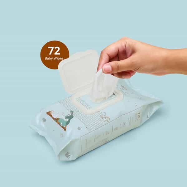Baby Forest Neer 99.9% Water Baby Wipes- Pack Of 7 | Ideal For 0+ Months | Dermatologically Tested