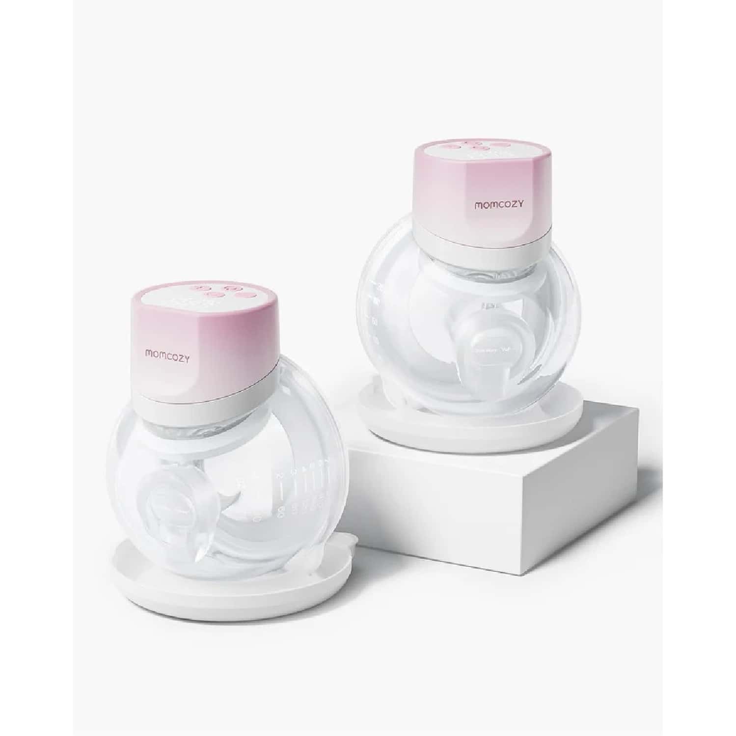 Momcozy Wearable Breast Pump S12pro Quick Pink Double Pack