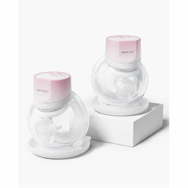 Momcozy Wearable Breast Pump S12pro Quick Pink Double Pack
