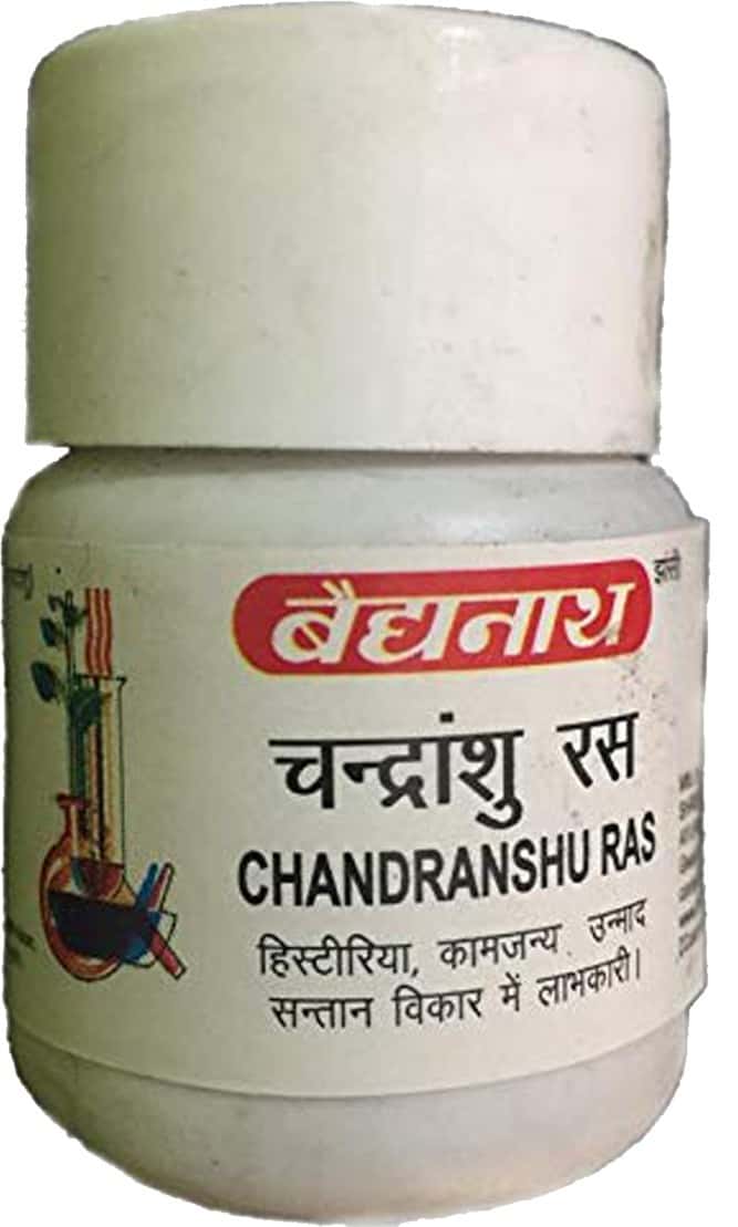 Baidyanath Chandranshu Ras | Bottle | 40 No's
