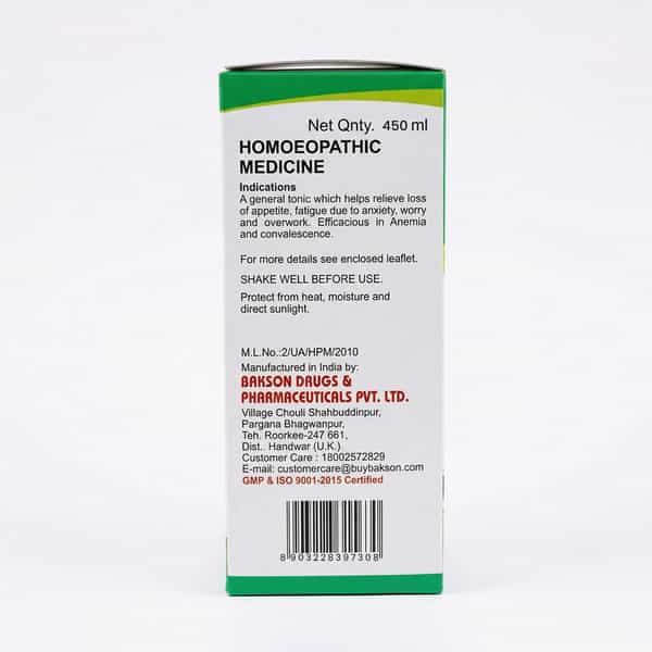 Bakson Homoeopathy Alfalfa Tonic | For Veterinary Use | 450 Ml