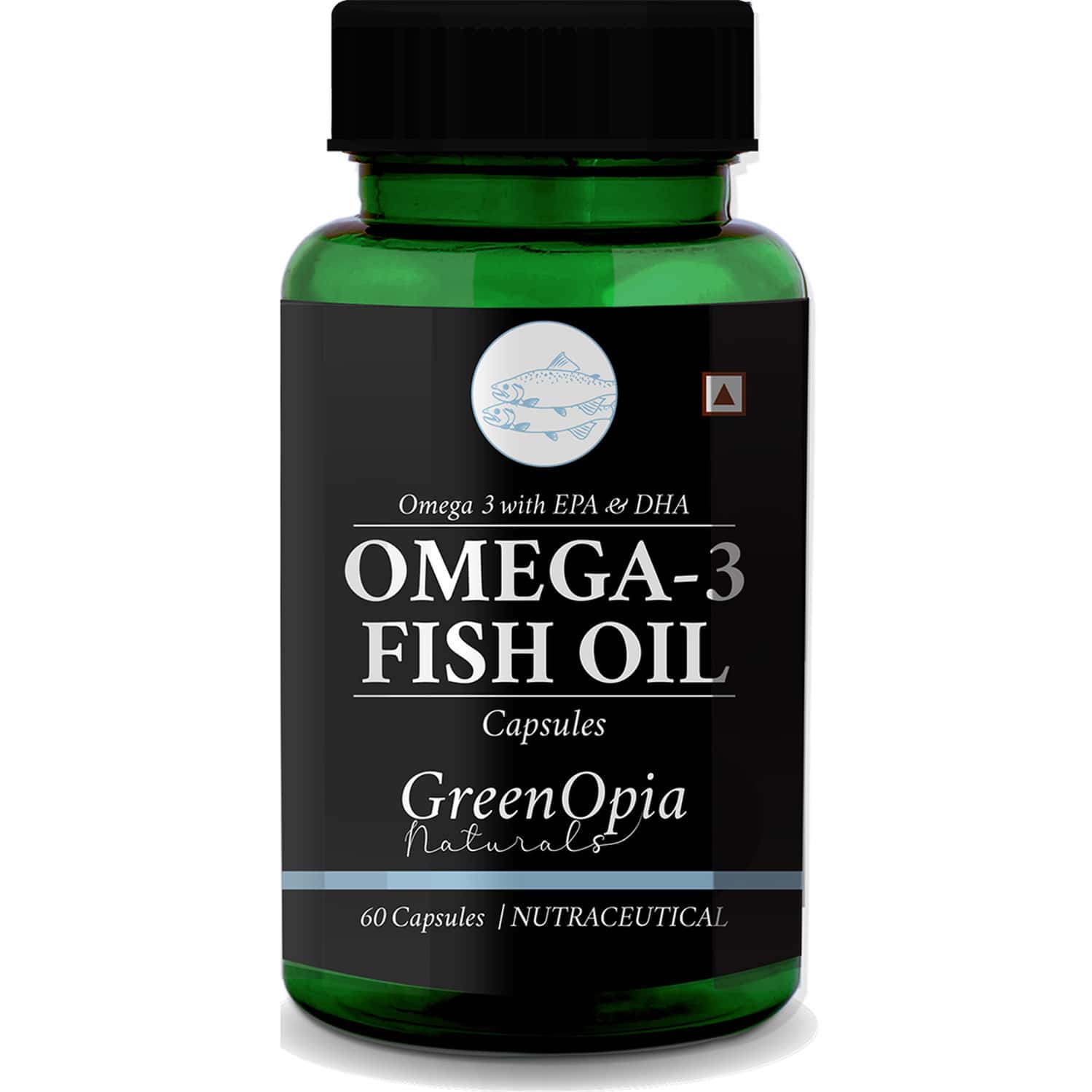 Greenopia Omega-3 Fish 60 Liquid Filled Capsules