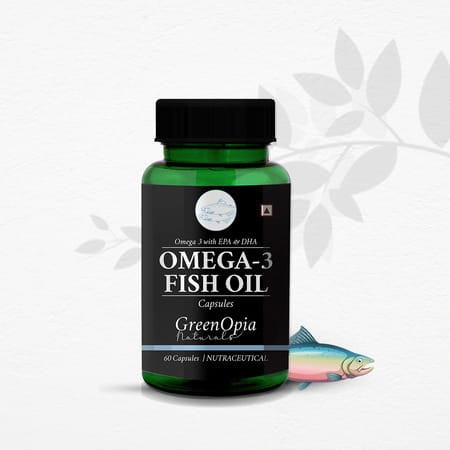 Greenopia Omega-3 Fish 60 Liquid Filled Capsules