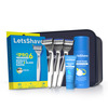 Letsshave Pro 6 Premium Portable Shaving Kit For Men