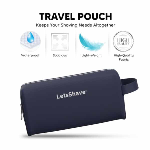 Letsshave Pro 6 Premium Portable Shaving Kit For Men