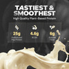 Nutrabay Gold Pea Protein Powder | 25G Protein | 4.6G Bcaa | 5G Fiber | French Vanilla - 500G