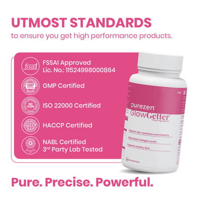 glutathione collagen capsules Buy PUREZEN GLOWGETTER | SKIN RADIANCE | HYALURONIC ACID BIOTIN Variant:BPC 157 ARG - 1000mcg (60 Capsules) Vitamin B12 C D Manchas