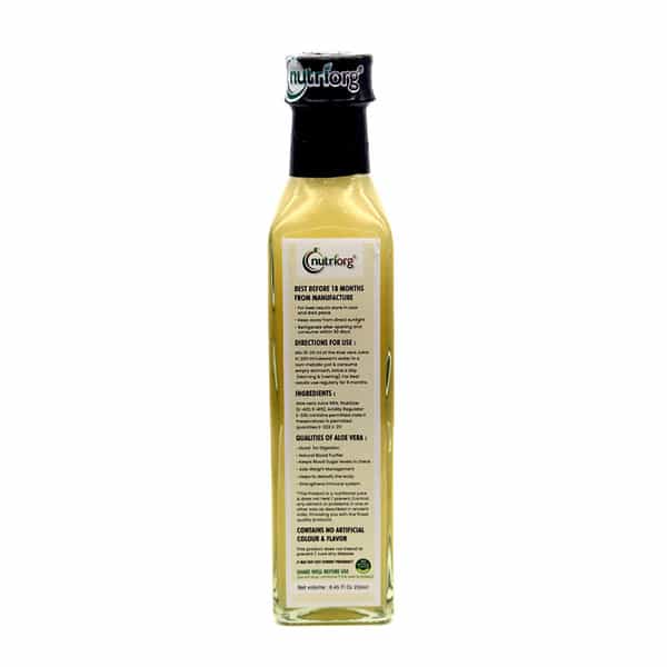 Nutriorg Aloe Vera Juice 250 Ml