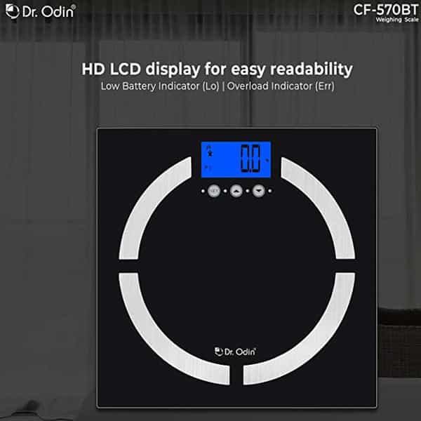 Dr. Odin Body Fat Analyzer Black-Cf-570Bt
