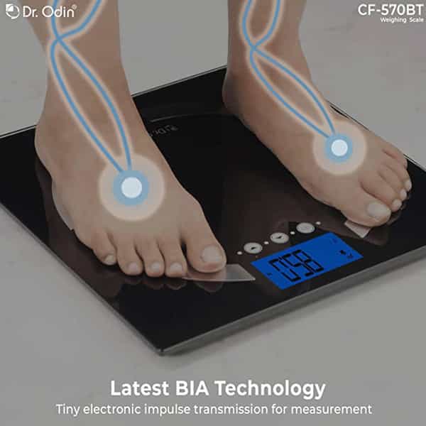 Dr. Odin Body Fat Analyzer Black-Cf-570Bt