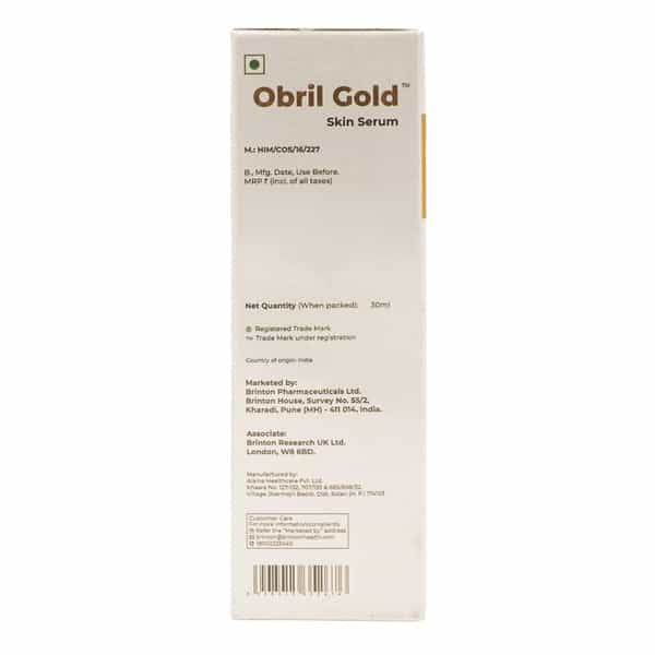 Brinton Obril Gold Skin | Serum | 30 Ml