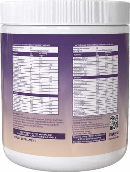 Pro360 Kids | Nutritional Protein Supplement | Vanilla | Powder | Jar | 250 Gm