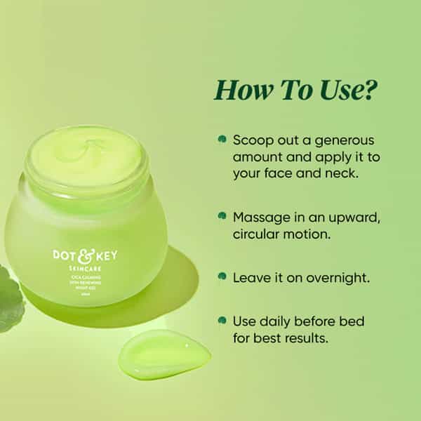 Dot & Key Cica Calming Skin Renewing Night Gel 60Ml
