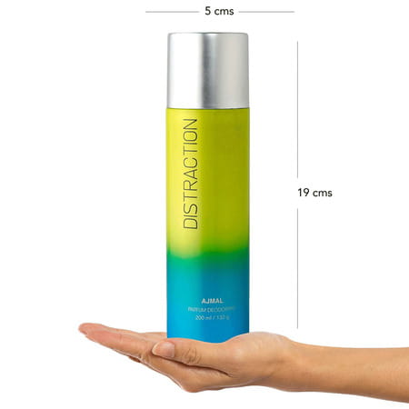 Ajmal Ascend Edp 50 Ml For Unisex And Ajmal Distraction Deodorant 200 Ml For Unisex