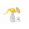 Healthywind Manual Breast Pump For Mothers | 3-Level Suction Control | Bpa Free - Manual (Yellow)