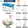 K-Life 101 Steam Respiratory Machine Kit | Baby Adults Kids | Asthma Patients Nebulizer (Brown)