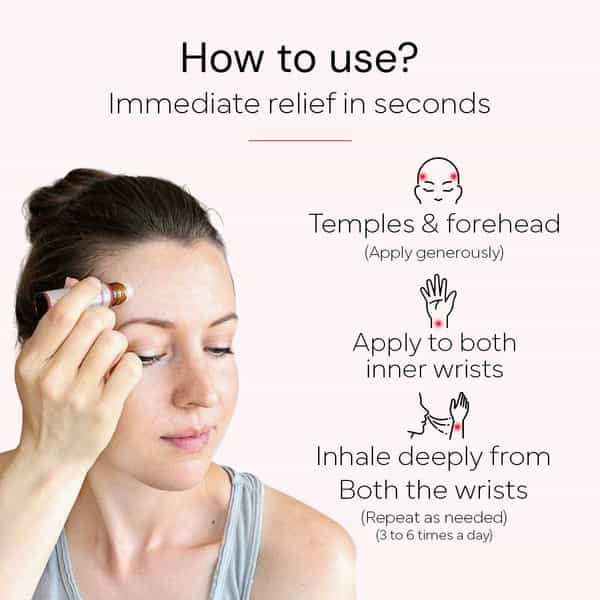 Puraroma Headache Relief Roll On - 8 Ml