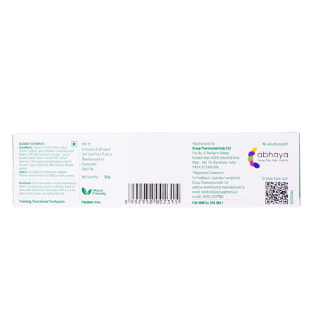 Glodent | For Glowing Teeth & Healthy Gums | Tube 70 Gm Toothpaste